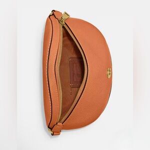 Coach Bethany Belt Bag in Brass/Faded Orange (NWT)